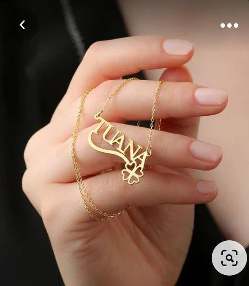 Customize Single Name Necklace